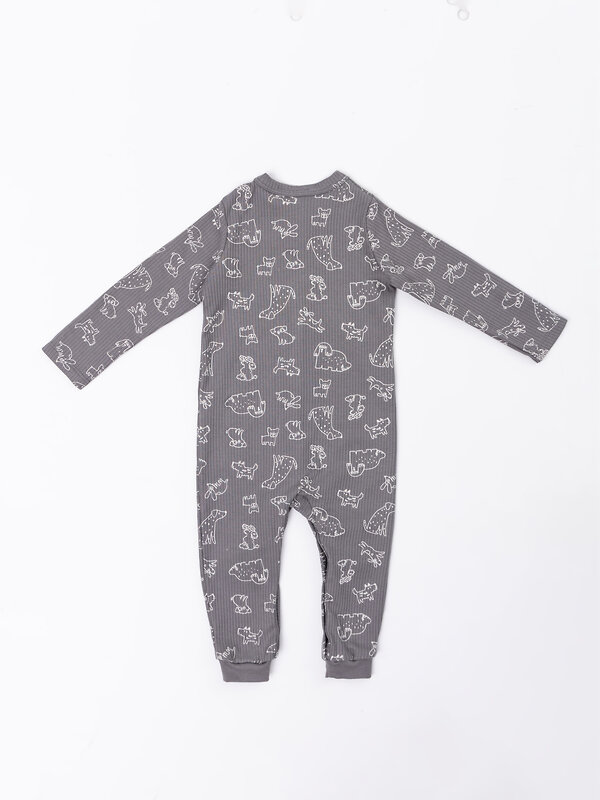 MARK FORMELLE Комбинезон 590505 14012-2 собачки на голубом +собачки на сером