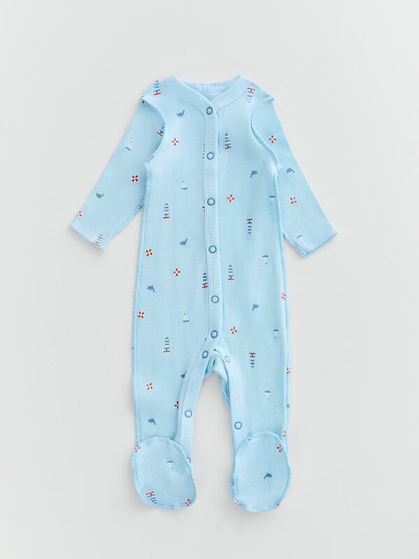 MARK FORMELLE Комбинезон 590506 14014-2 маяк на голубом небе +серо -синий