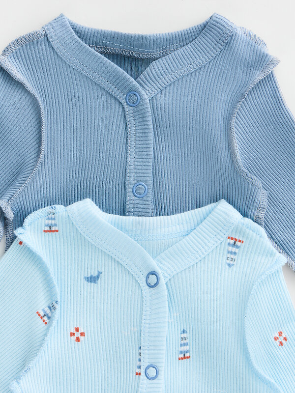 MARK FORMELLE Комбинезон 590506 14014-2 маяк на голубом небе +серо -синий