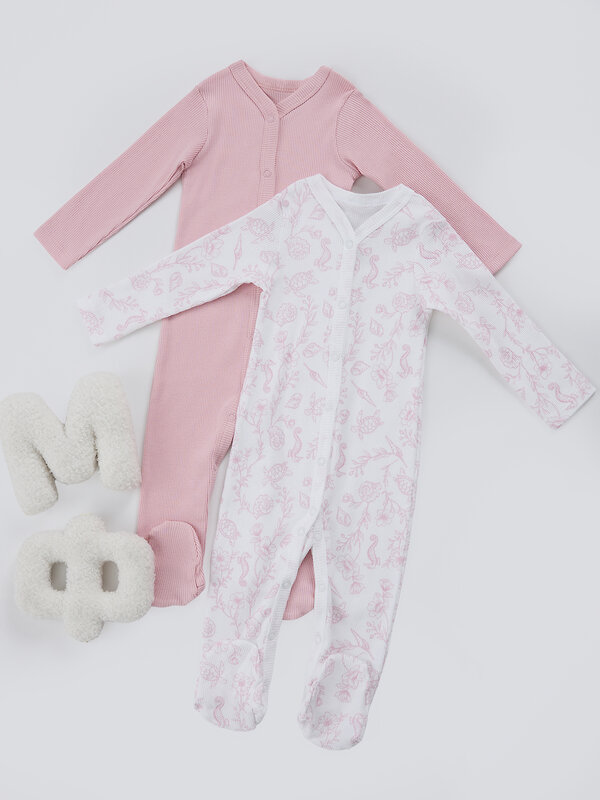 MARK FORMELLE Комбинезон 590507 14014-2 ракушки на белом +розовые румяна