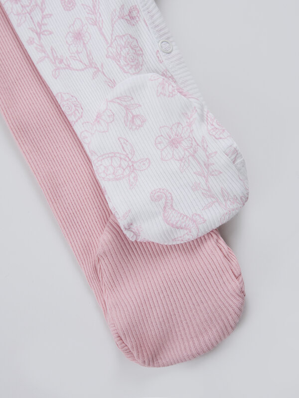 MARK FORMELLE Комбинезон 590507 14014-2 ракушки на белом +розовые румяна