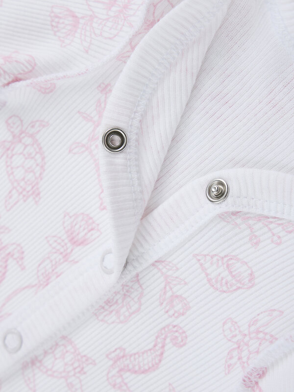 MARK FORMELLE Комбинезон 590507 14014-2 ракушки на белом +розовые румяна