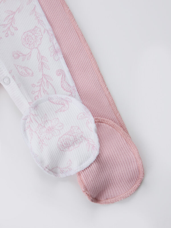 MARK FORMELLE Комбинезон 590507 14014-2 ракушки на белом +розовые румяна