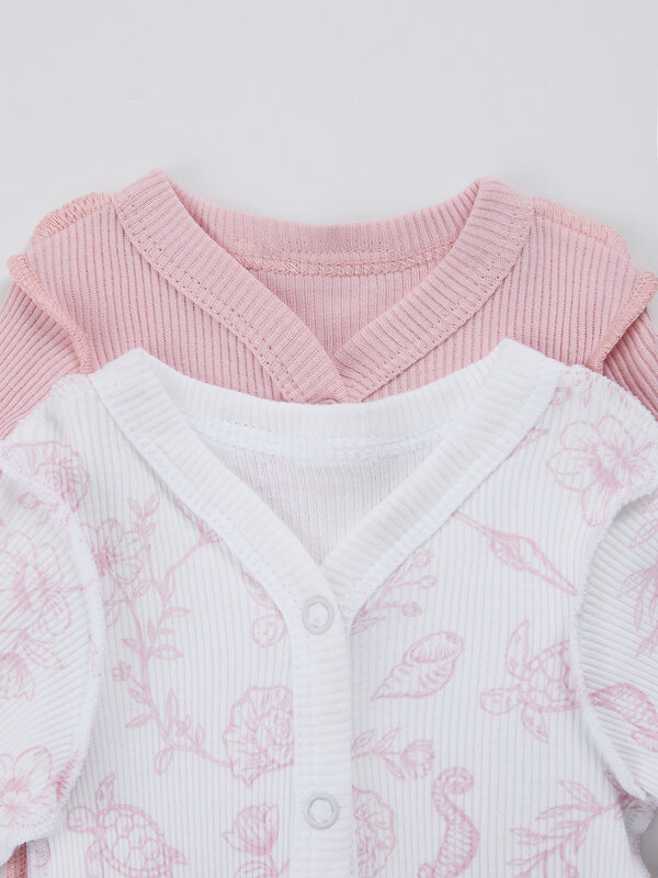 MARK FORMELLE Комбинезон 590507 14014-2 ракушки на белом +розовые румяна