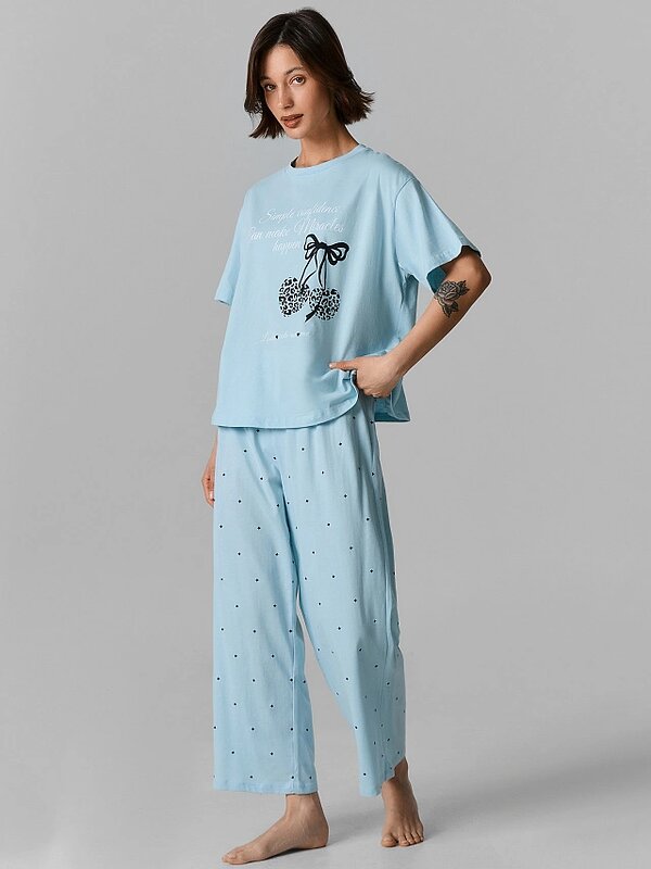 MARK FORMELLE Комплект 590513 592600 голубая дымка +ромбики на голубой дымке