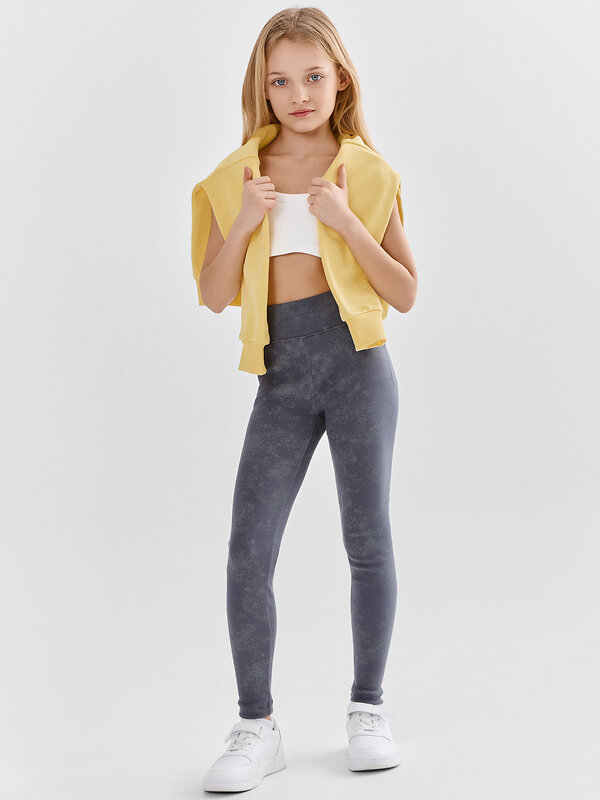 MARK FORMELLE Легинсы 590532 147752-2 графитовый acid wash +розовый acid wash