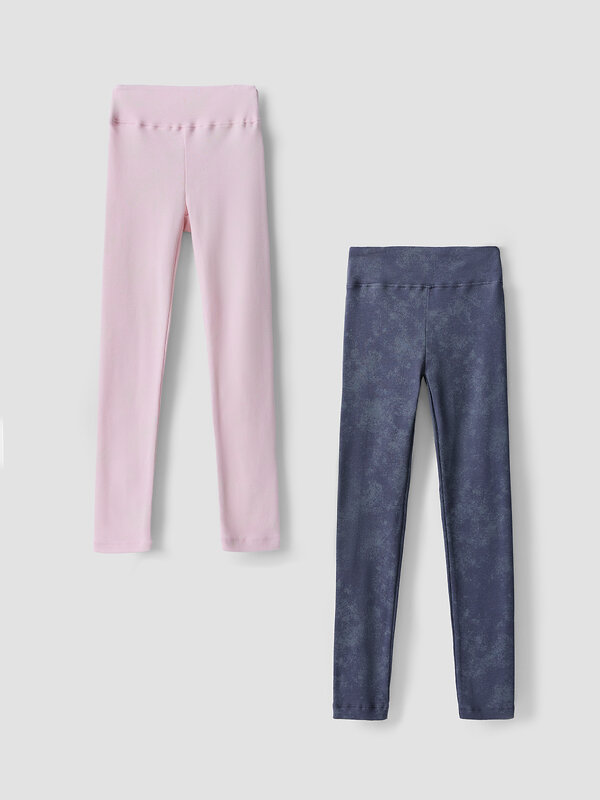 MARK FORMELLE Легинсы 590532 147752-2 графитовый acid wash +розовый acid wash