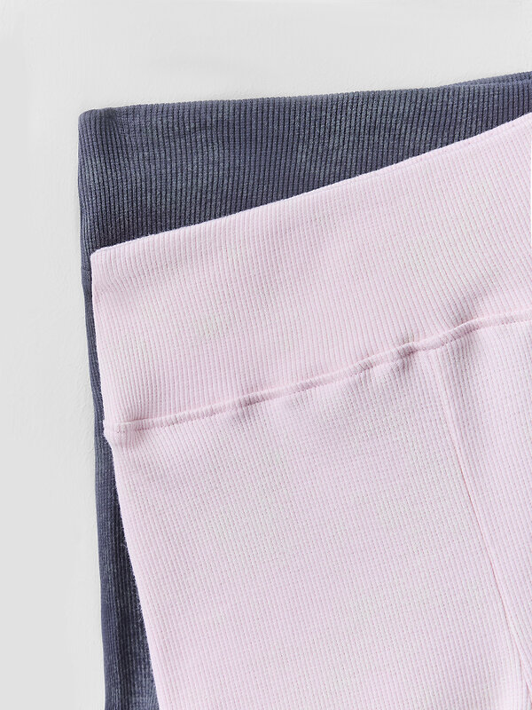 MARK FORMELLE Легинсы 590532 147752-2 графитовый acid wash +розовый acid wash