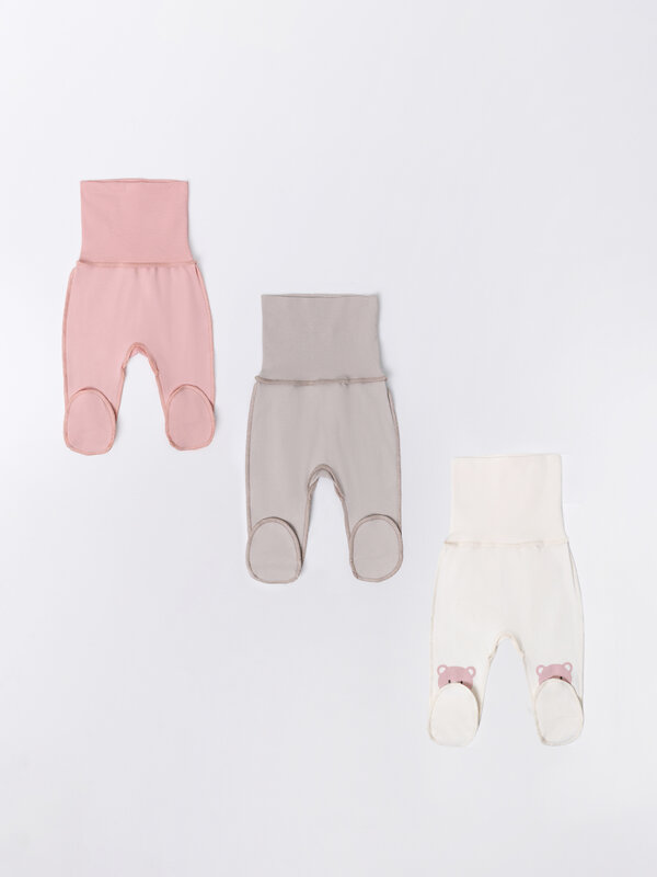 MARK FORMELLE Ползунки 590545 85114-3 молочный +серо-коричневый +серебр.розовый +печать