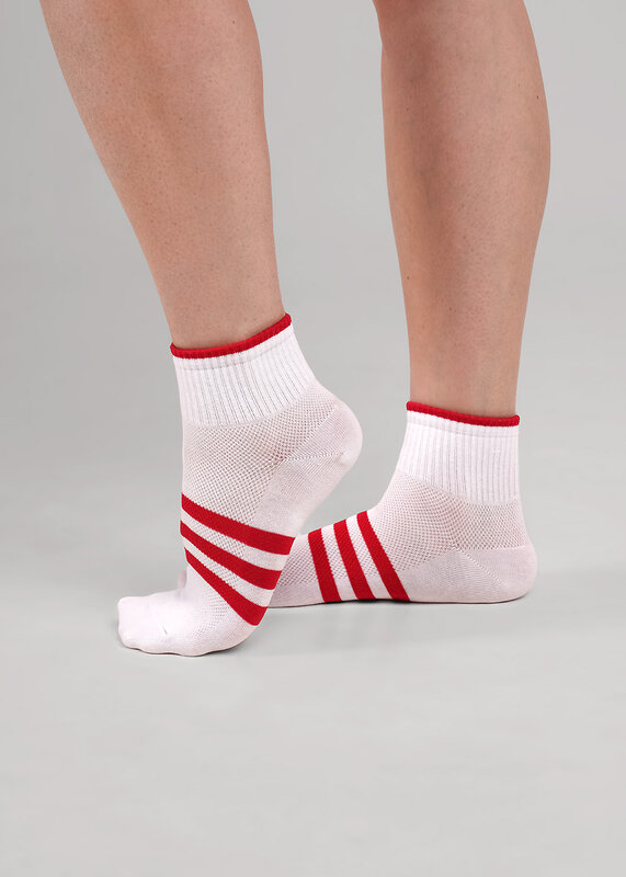 CLEVER Носки 590553 Д5656 белый/красный