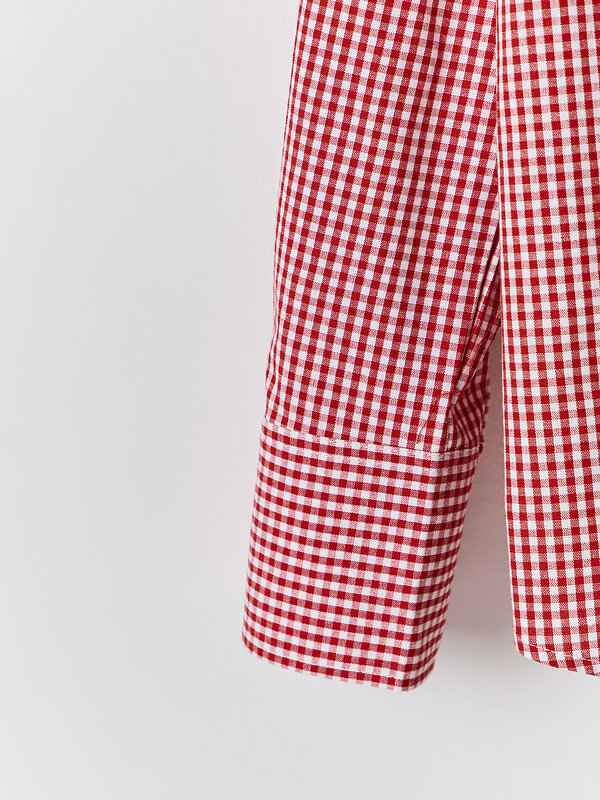 MARK FORMELLE Рубашка 590558 122836 клетка виши красная