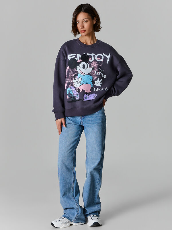 MARK FORMELLE Свитшот 590564 122813/1 металлический серый +печать