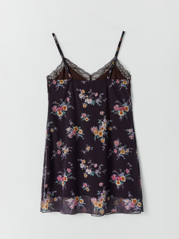 MARK FORMELLE Сорочка 590570 572406 цветы на коричневом