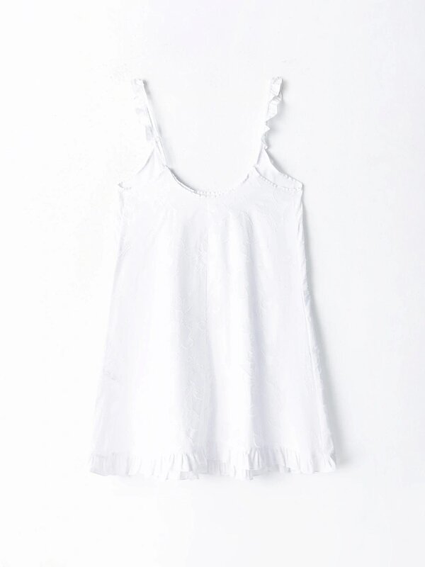 MARK FORMELLE Сорочка 590571 572408 цветы на белом