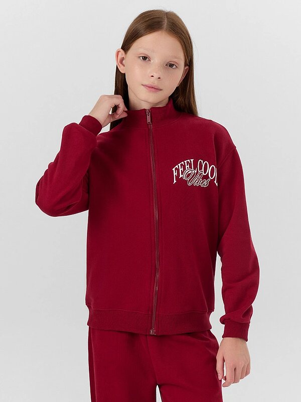 MARK FORMELLE Толстовка 590574 127932 вишневый +печать