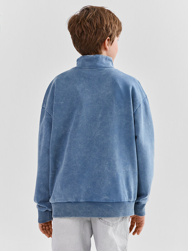 MARK FORMELLE Толстовка 590575 123458 шторм acid wash+печать1