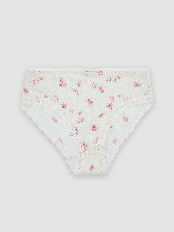 MARK FORMELLE Трусы 590594 412817 розочки на молочном