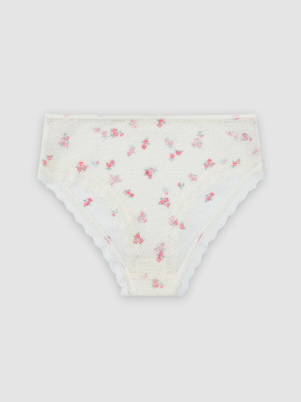 MARK FORMELLE Трусы 590594 412817 розочки на молочном