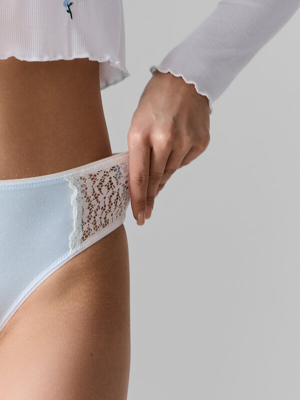 MARK FORMELLE Трусы 590602 412643 горошек на голубом