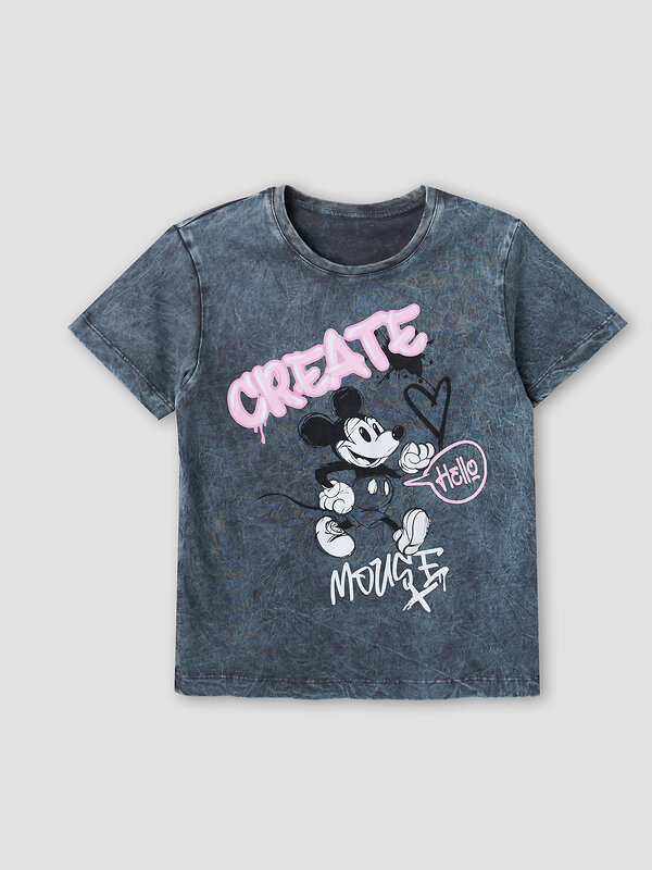 MARK FORMELLE Футболка 590614 117835 ACID WASH графит +печать