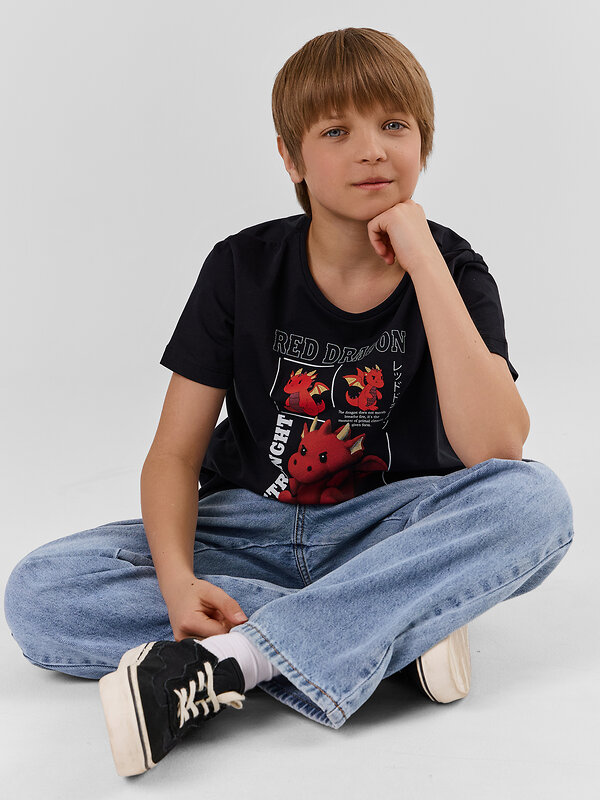 MARK FORMELLE Футболка 590618 113432 черный +печать