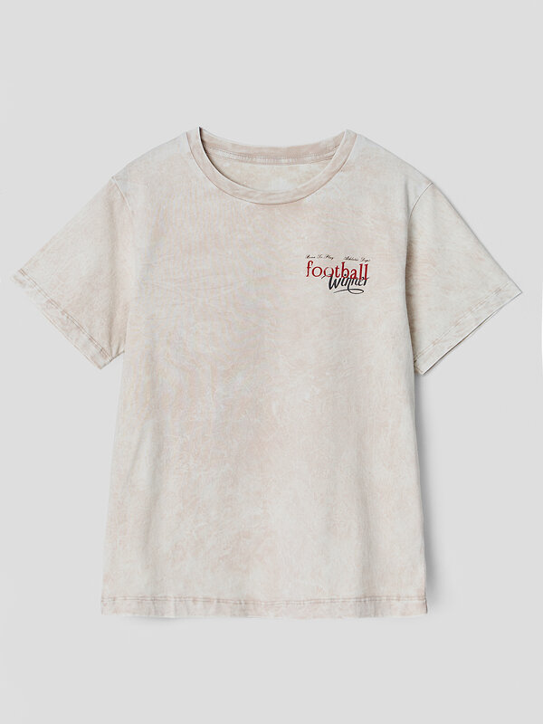 MARK FORMELLE Футболка 590619 113433 ACID WASH платина +печать