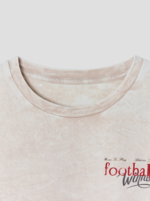 MARK FORMELLE Футболка 590619 113433 ACID WASH платина +печать