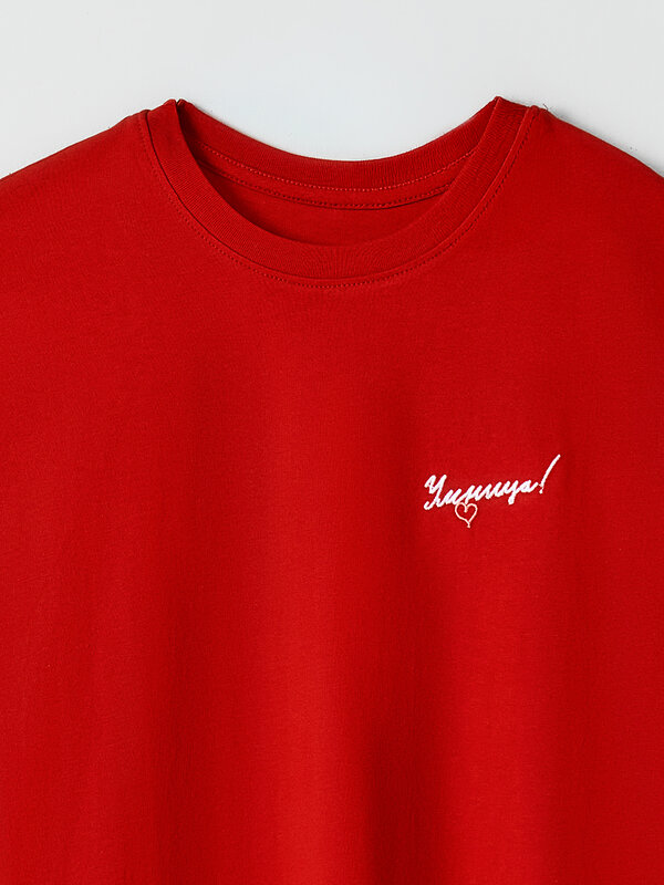 MARK FORMELLE Футболка 590623 112678 красная лава +печать