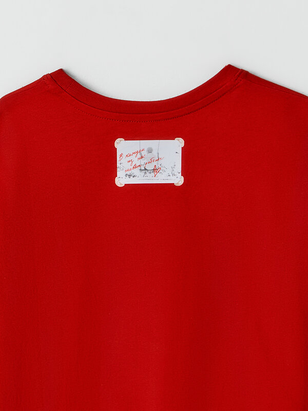 MARK FORMELLE Футболка 590623 112678 красная лава +печать