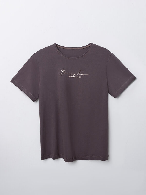 MARK FORMELLE Футболка 590626 112968 бордово -серый +печать