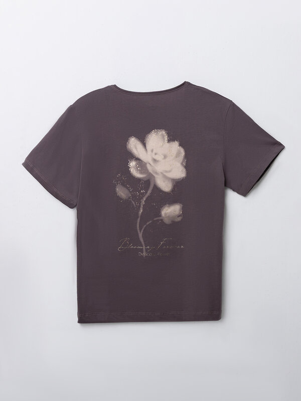 MARK FORMELLE Футболка 590626 112968 бордово -серый +печать