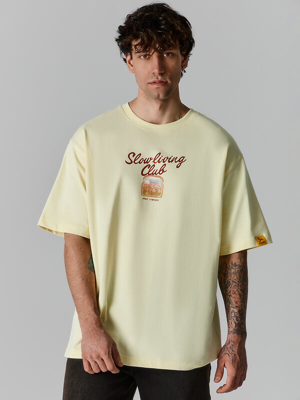 MARK FORMELLE Футболка 590636 111932 лимонный лед +печать