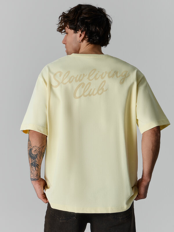 MARK FORMELLE Футболка 590636 111932 лимонный лед +печать