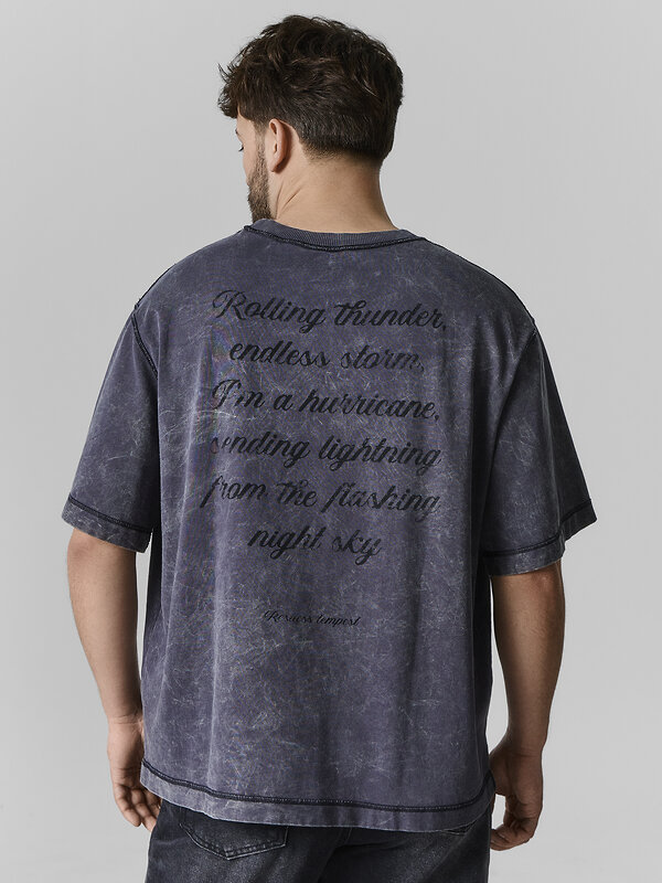 MARK FORMELLE Футболка 590637 111955 ACID WASH графит +печать