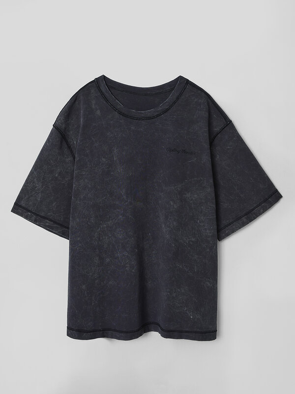 MARK FORMELLE Футболка 590637 111955 ACID WASH графит +печать