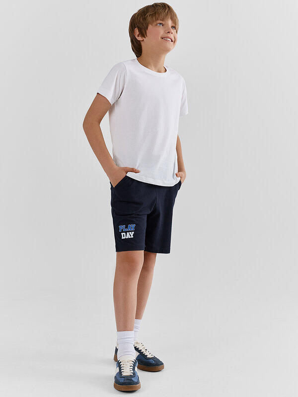 MARK FORMELLE Шорты 590642 133330-2 неви +зеленый +печать