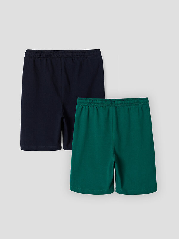 MARK FORMELLE Шорты 590642 133330-2 неви +зеленый +печать