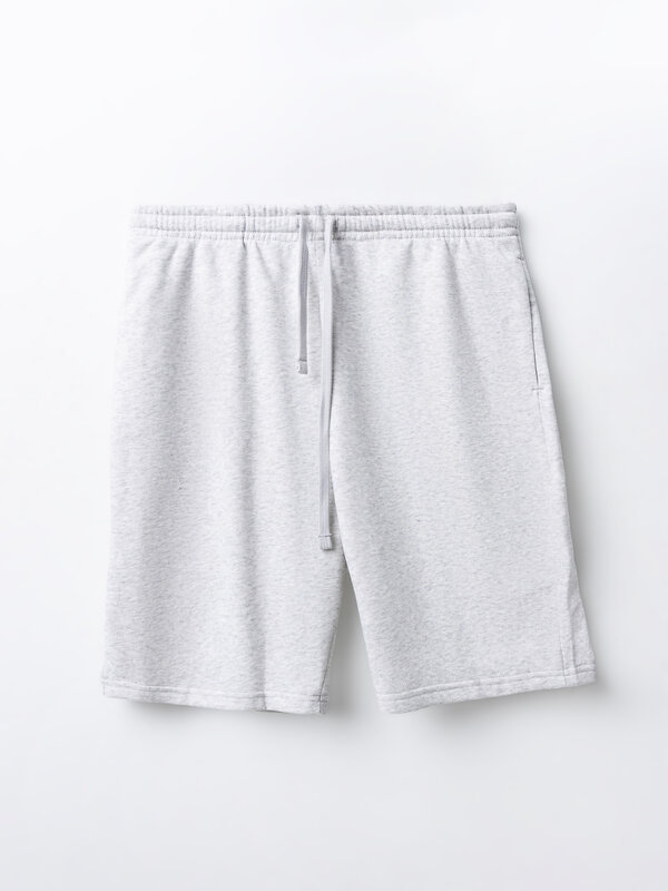 MARK FORMELLE Шорты 590643 531034 серый меланж