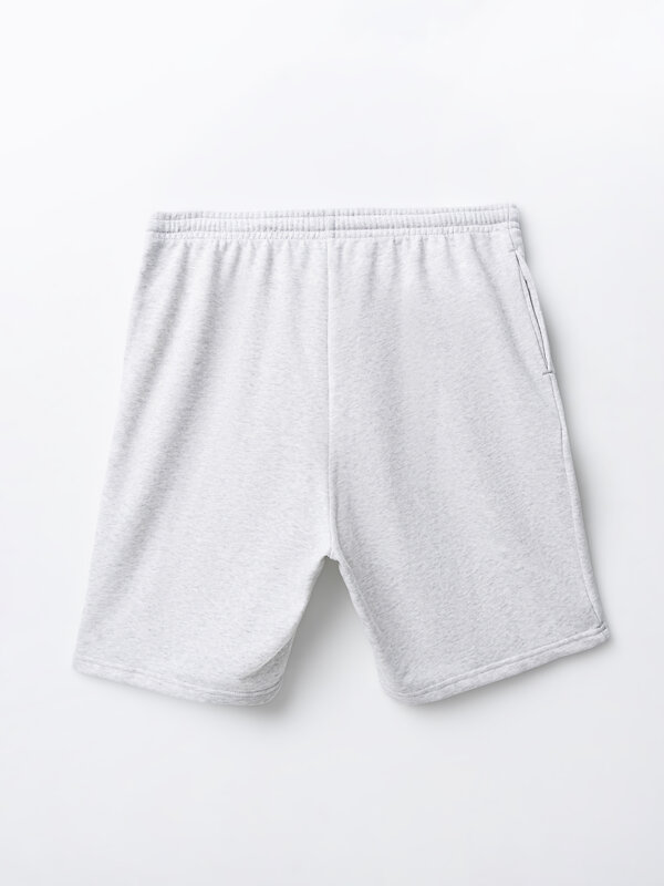 MARK FORMELLE Шорты 590643 531034 серый меланж