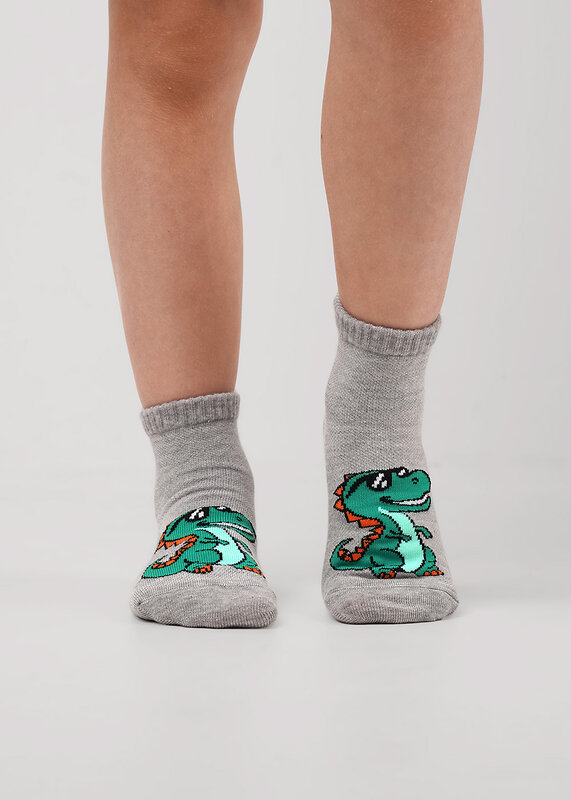 CLEVER Носки 590670 С1624 16-18,18-20 меланж серый