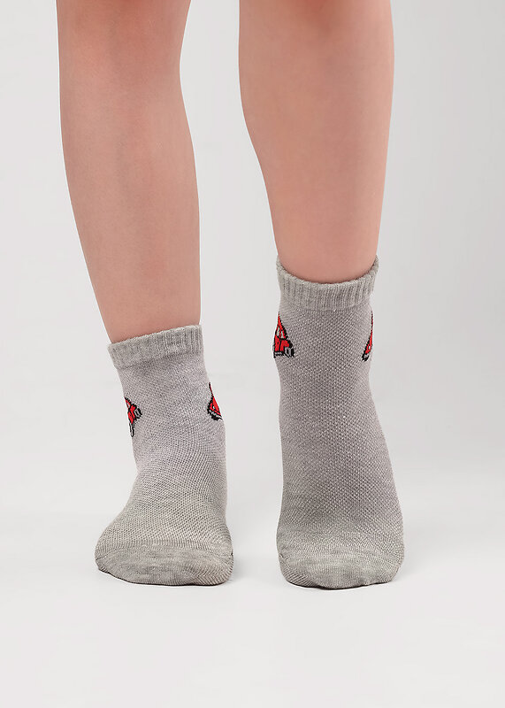 CLEVER Носки 590671 С1626 16-18,18-20 меланж серый