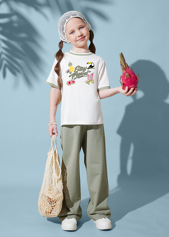 CLEVER Футболка 590704 867435/17кд_п молочный