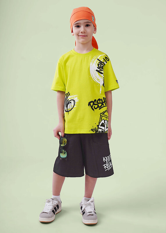 CLEVER Футболка 590715 867430/18кд_п зелёный "неон"