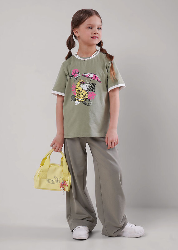 CLEVER Футболка 590717 867435/17кд_п хаки