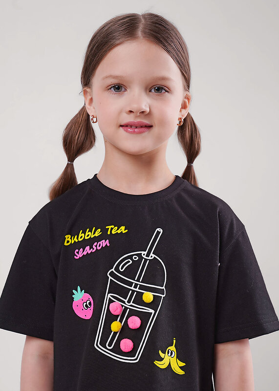 CLEVER Футболка 590718 867441/17кд_п чёрный