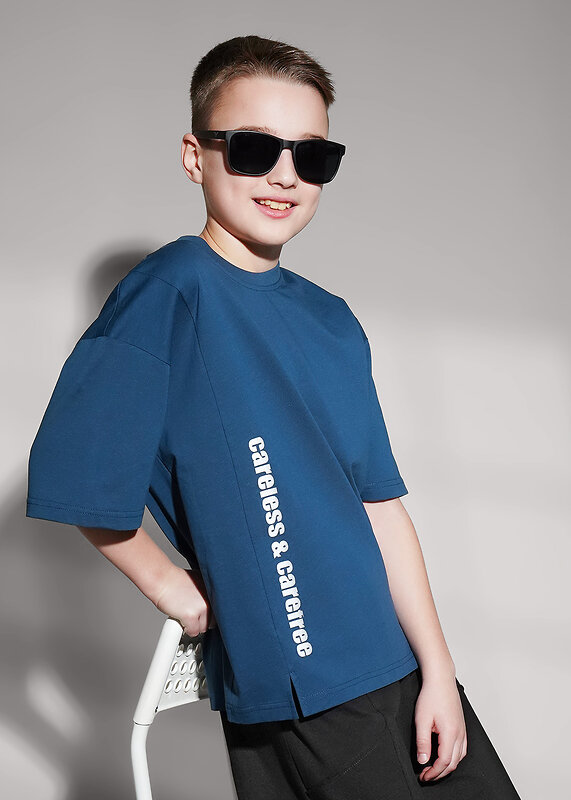 CLEVER Футболка 590721 867427/18кд_п т.синий