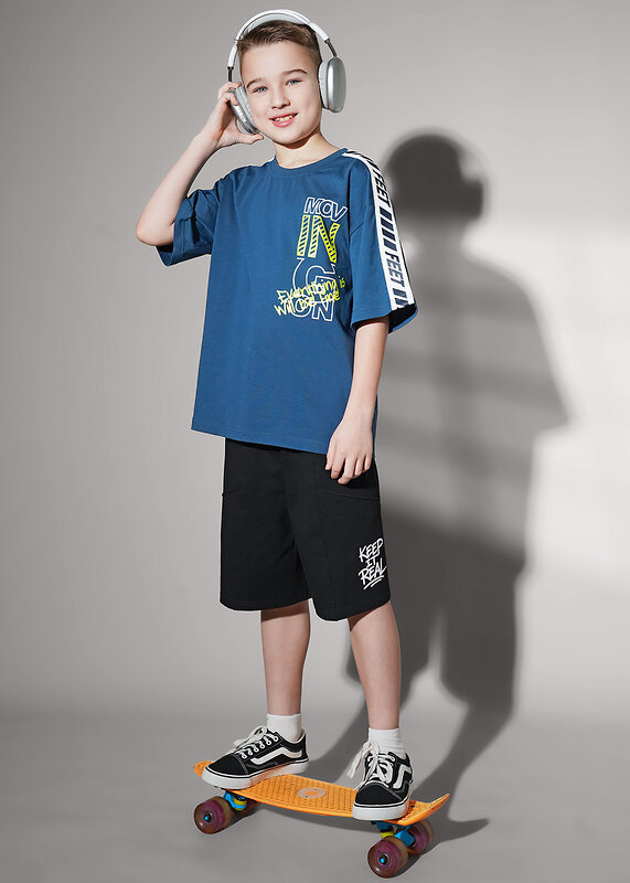 CLEVER Футболка 590724 867425/18кд_п т.синий