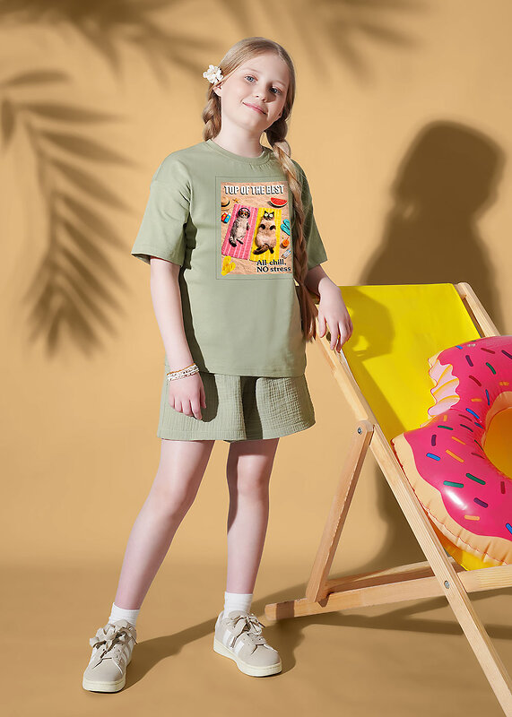 CLEVER Футболка 590732 867439/17кд_п хаки