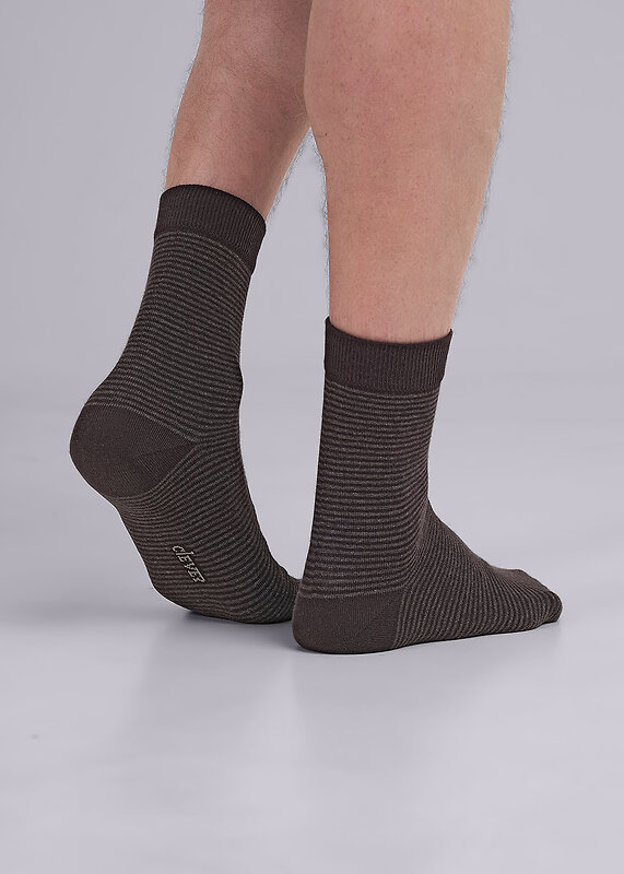 CLEVER Носки 590737 К3407Л т.коричневый
