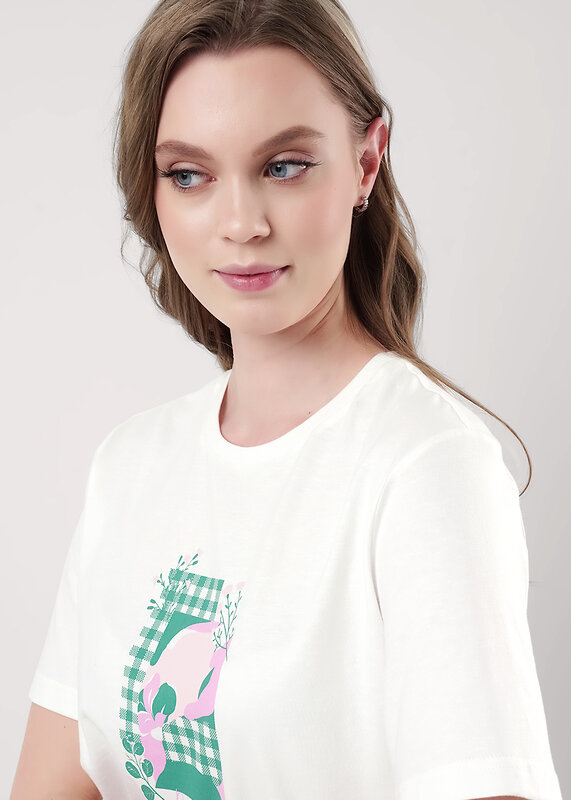 CLEVER Пижама 590752 LP25-968 молочный/св.зелёный